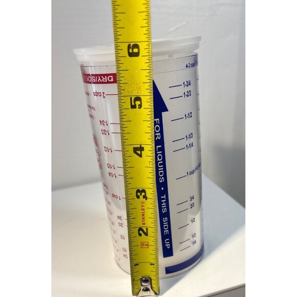 Pampered Chef 2-Cup Adjustable Measuring Cup For Dry & Liquid Ingredients - Picture 7 of 7